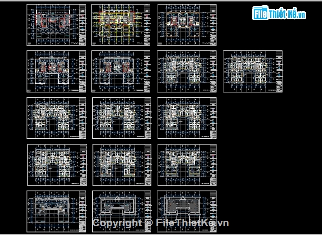 File cad,kiến trúc trung tâm thương mại,lilama,Trung tâm thương mại văn phòng,nhà ở hỗn hợp Lilama